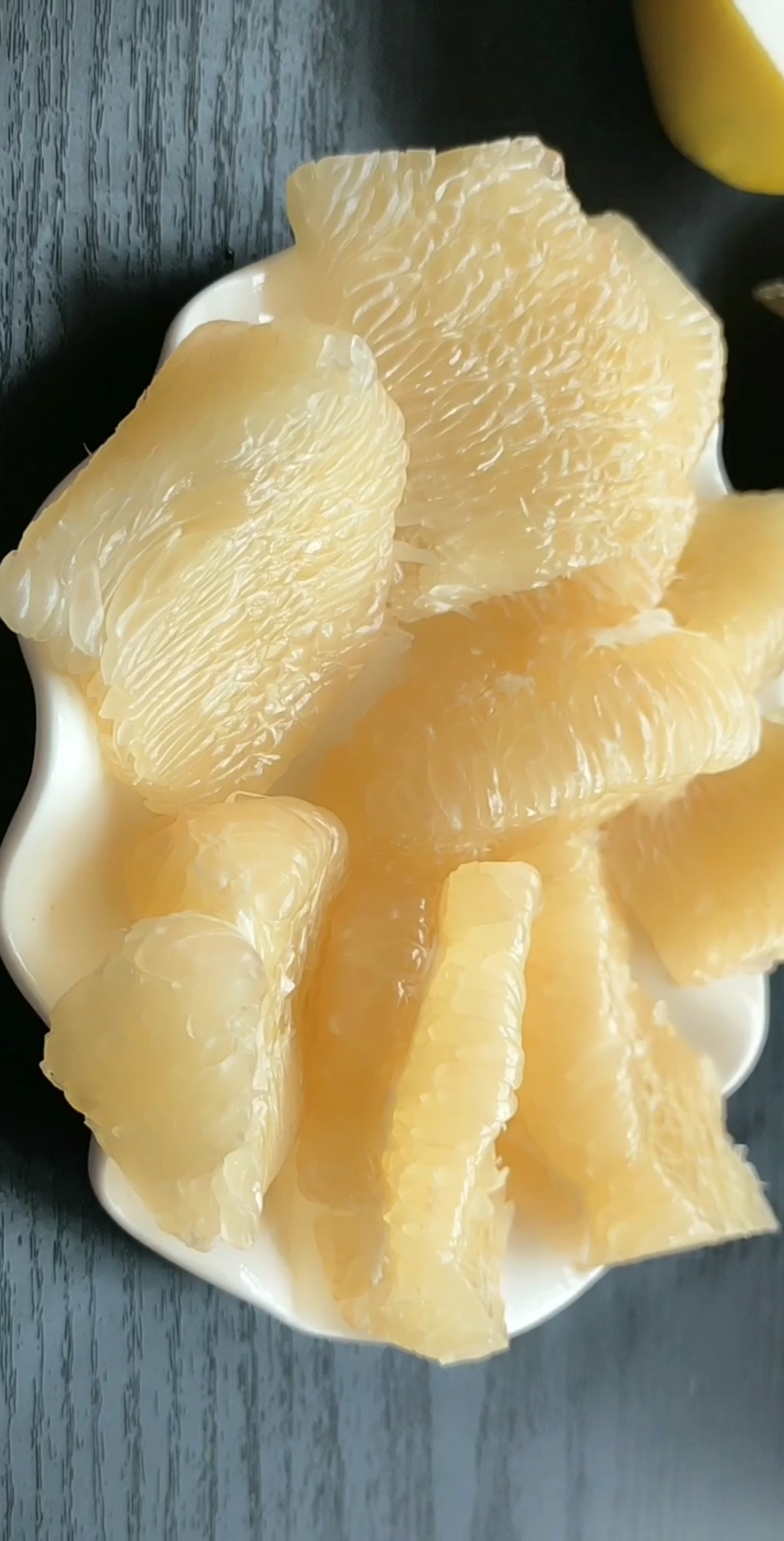 全民好物节#终于找到快速剥柚子的好方法了