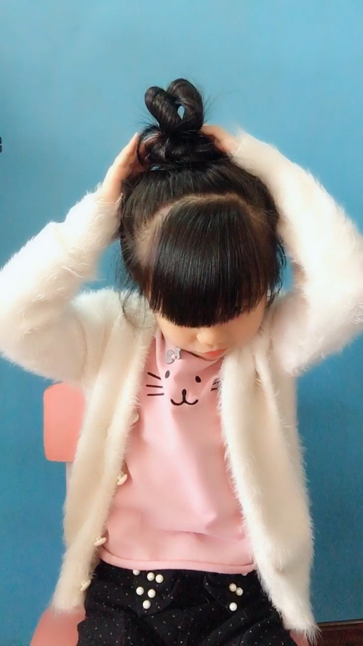 小朋友喜欢的爱心头发