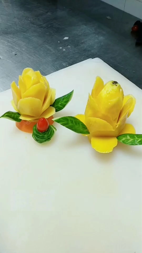 芒果切花教程