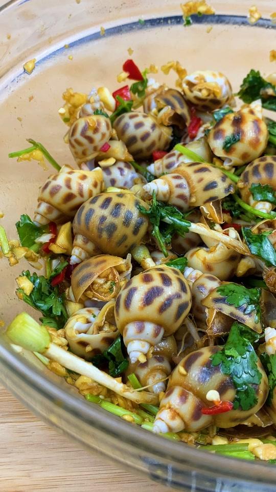 潮汕美食? 腌花螺,其他生腌不敢吃尝尝这个,别吃上瘾哦 #吃在广东