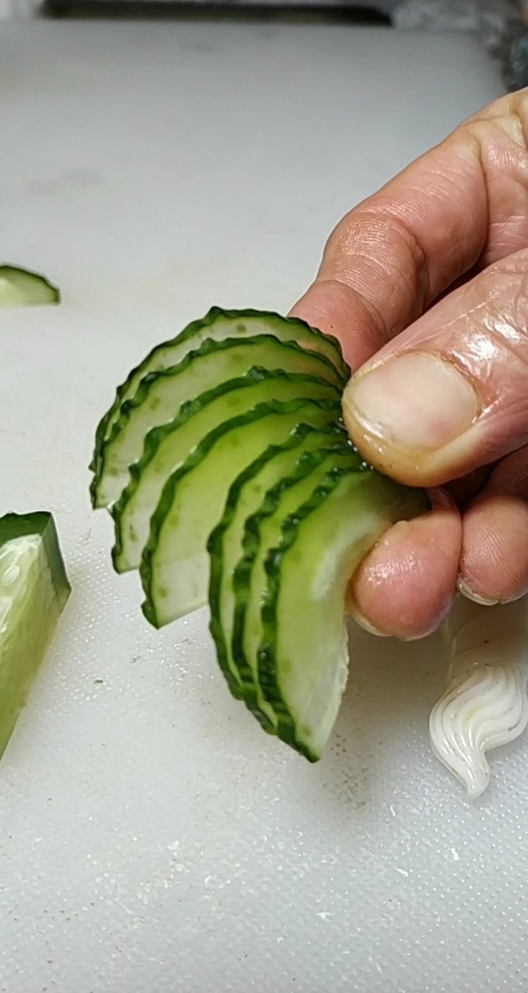 这是高手#黄瓜最简单切法