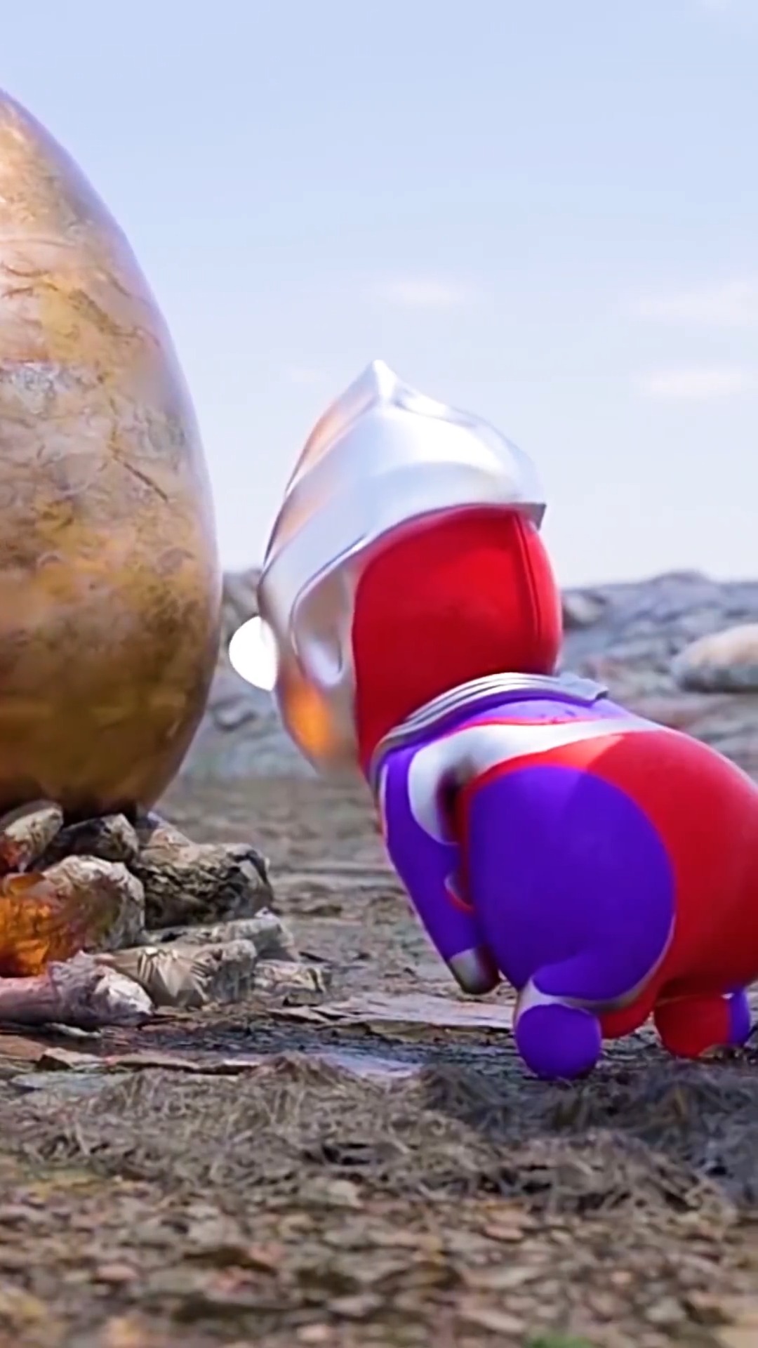 超可爱的平成三杰幼崽壁纸呦#奥特曼 #平成三杰 #动画高清4k60帧满屏