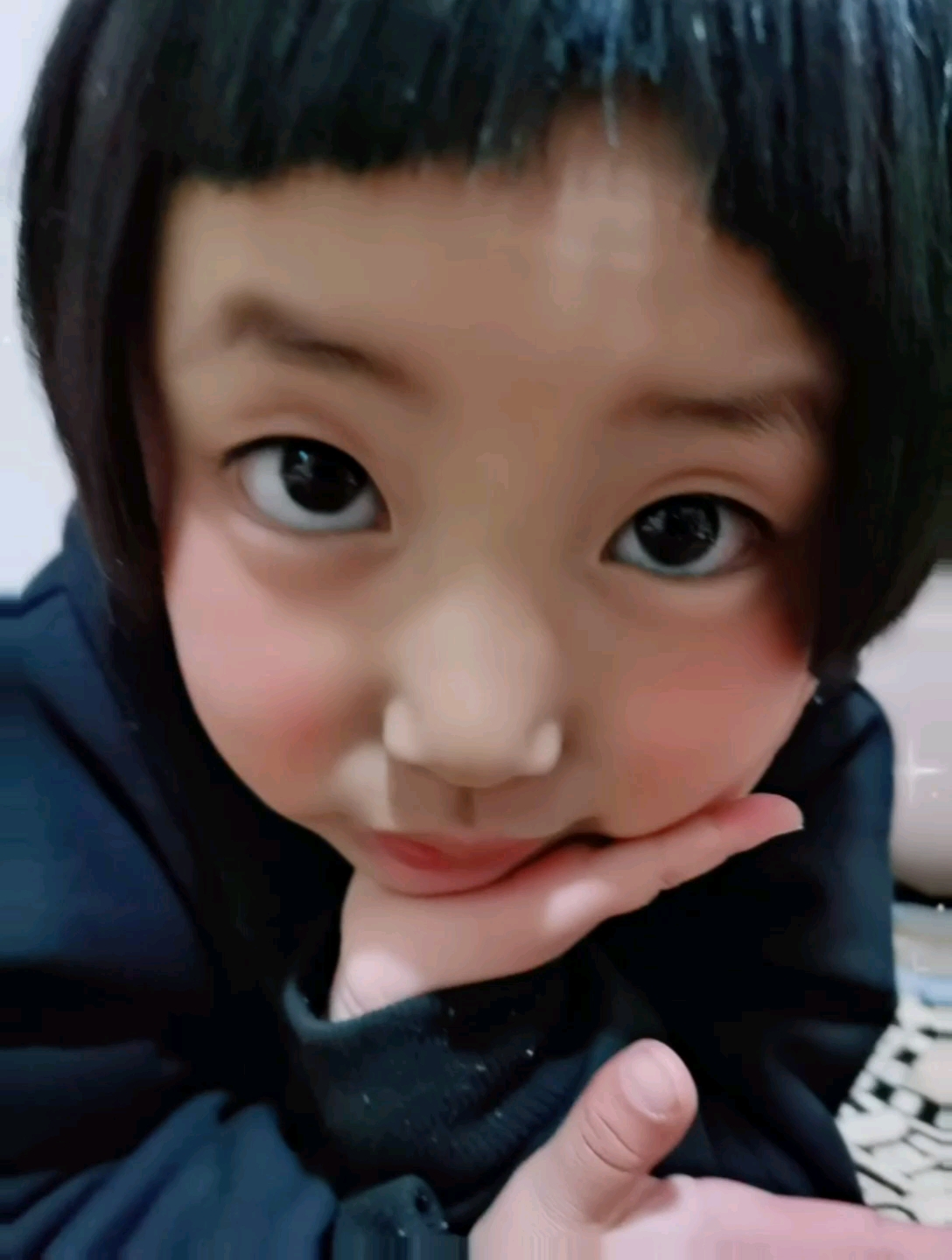 好看的眼睛#天生大眼萌妹,无特效无美颜