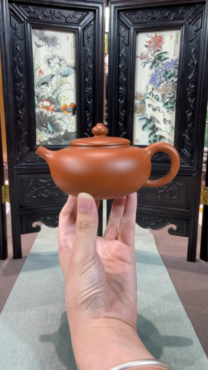 宜兴紫砂壶#看了都说我们洪运堂的壶不错,,谢谢您的眼力劲!