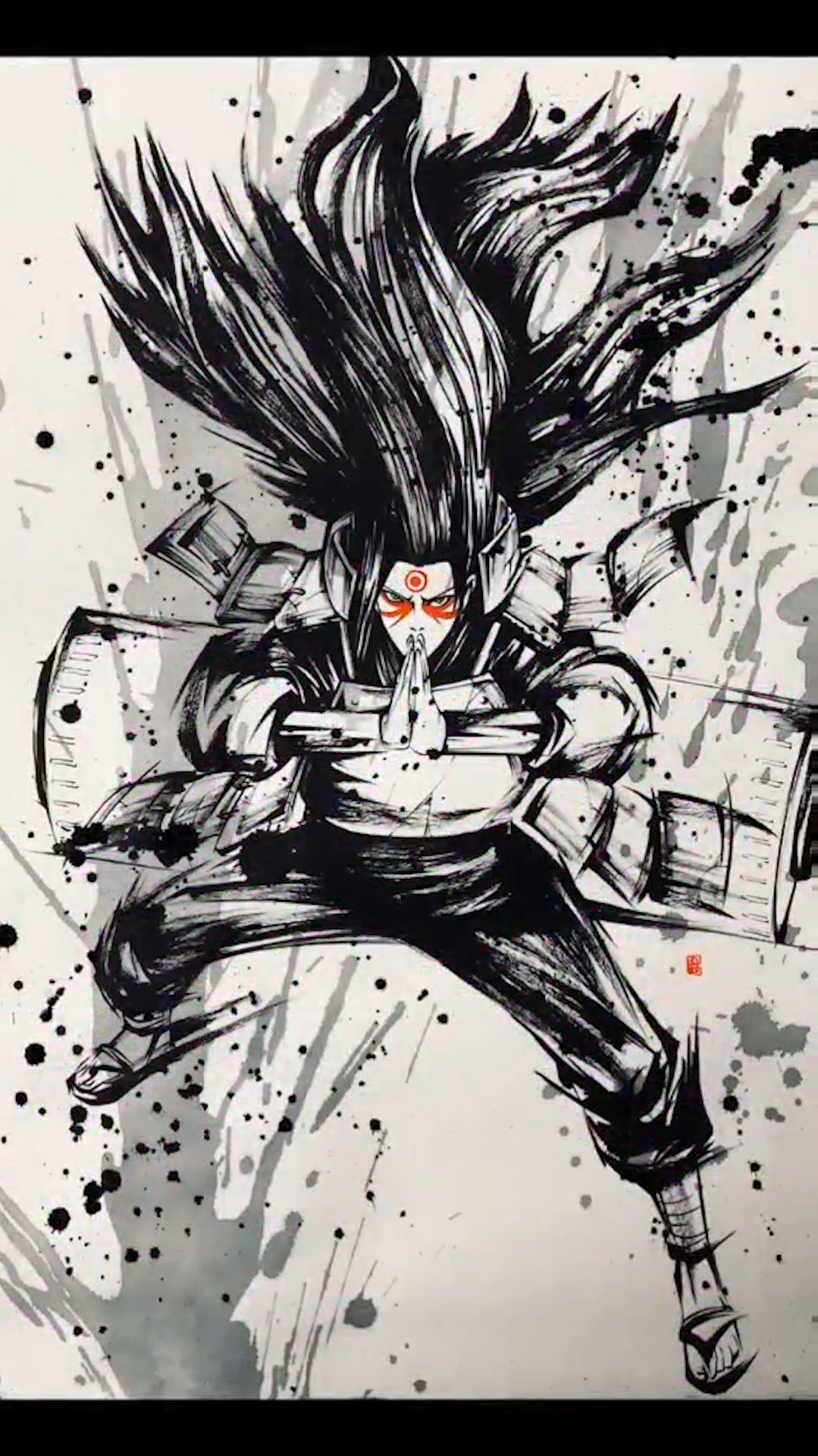 动漫#【火影忍者手绘】千手柱间:建立起忍者基础的一代英雄,将梦想