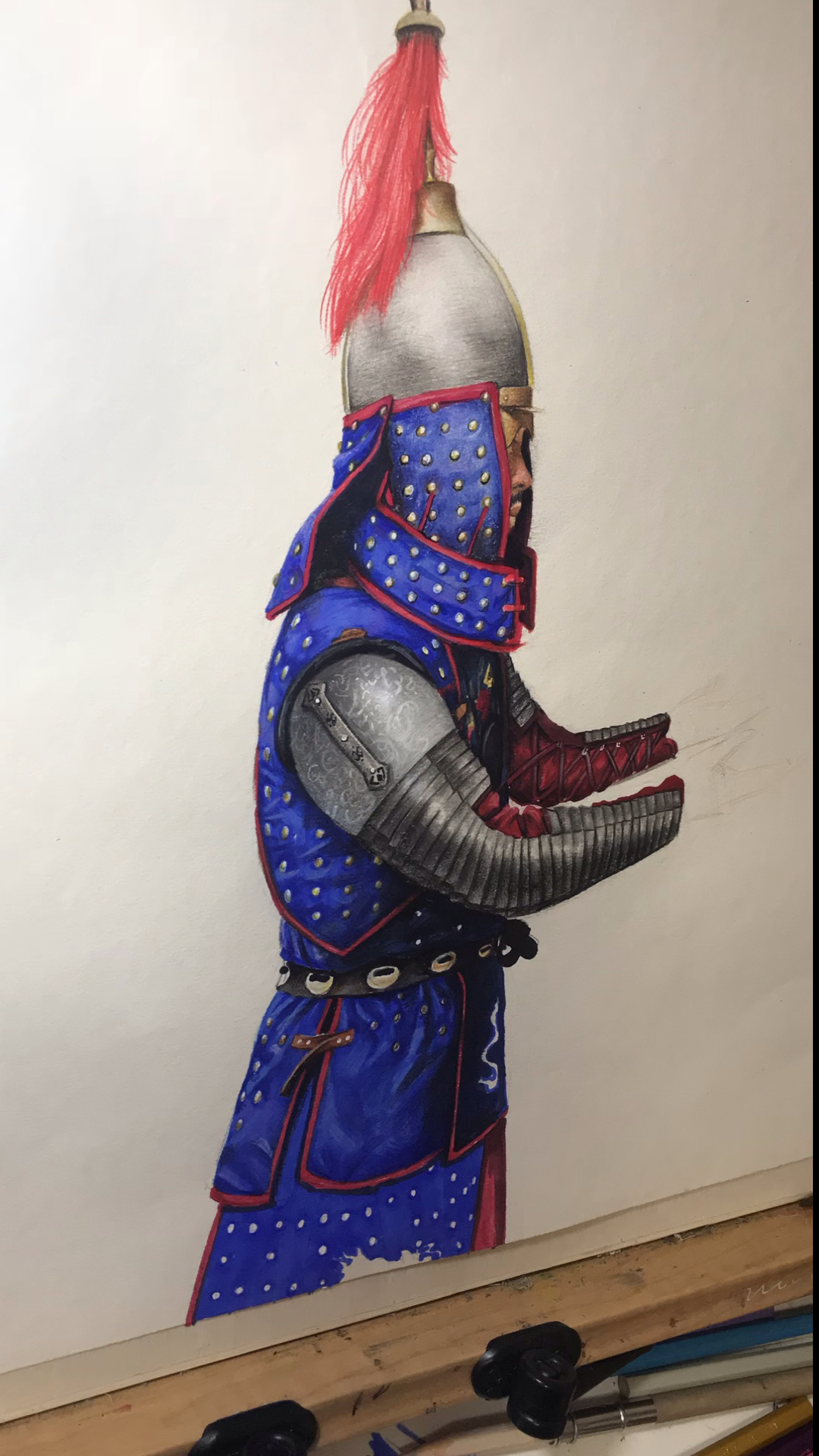 感谢全民我要上热门#明朝棉甲第三部分