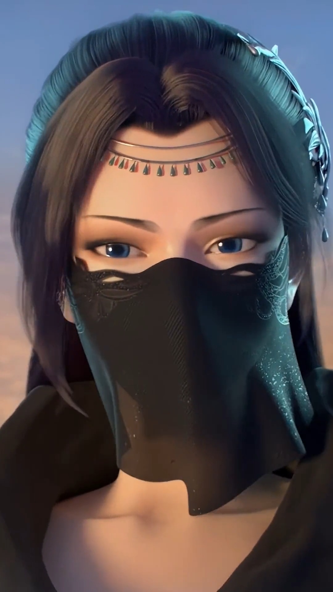 听说你们喜欢黑袍云芝,她来了哦;这么含情脉脉的云芝你最想对她说什么