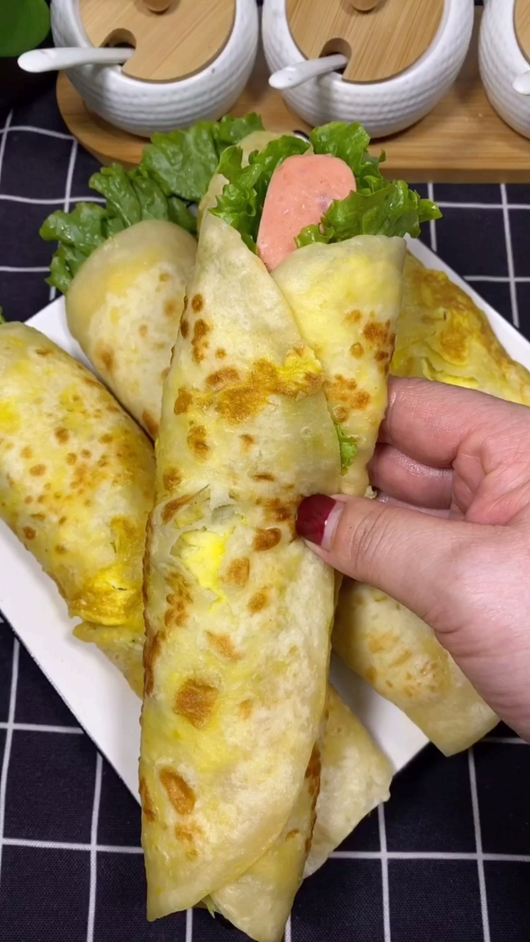 自制美食#鸡蛋灌饼,简单易学零失败,贼拉好吃