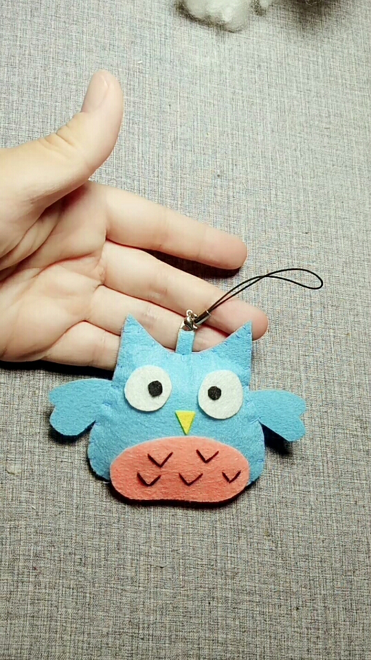 不织布猫头鹰挂饰