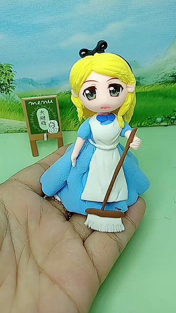 熬夜做好的黏土灰姑娘