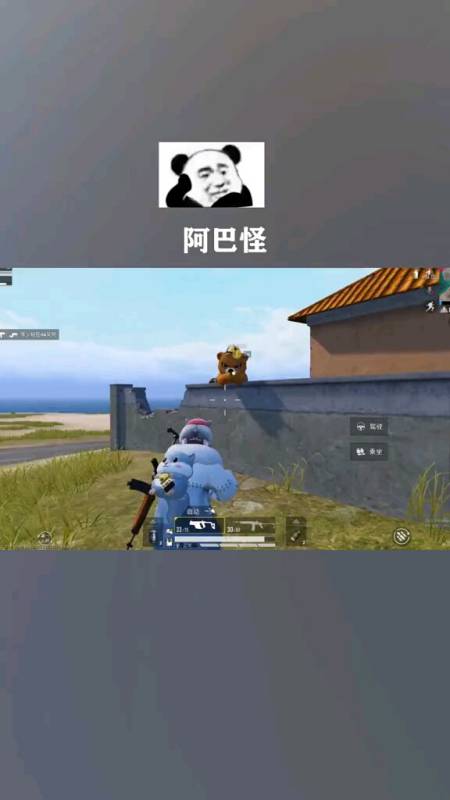 和平精英阿巴怪要把我气死啦