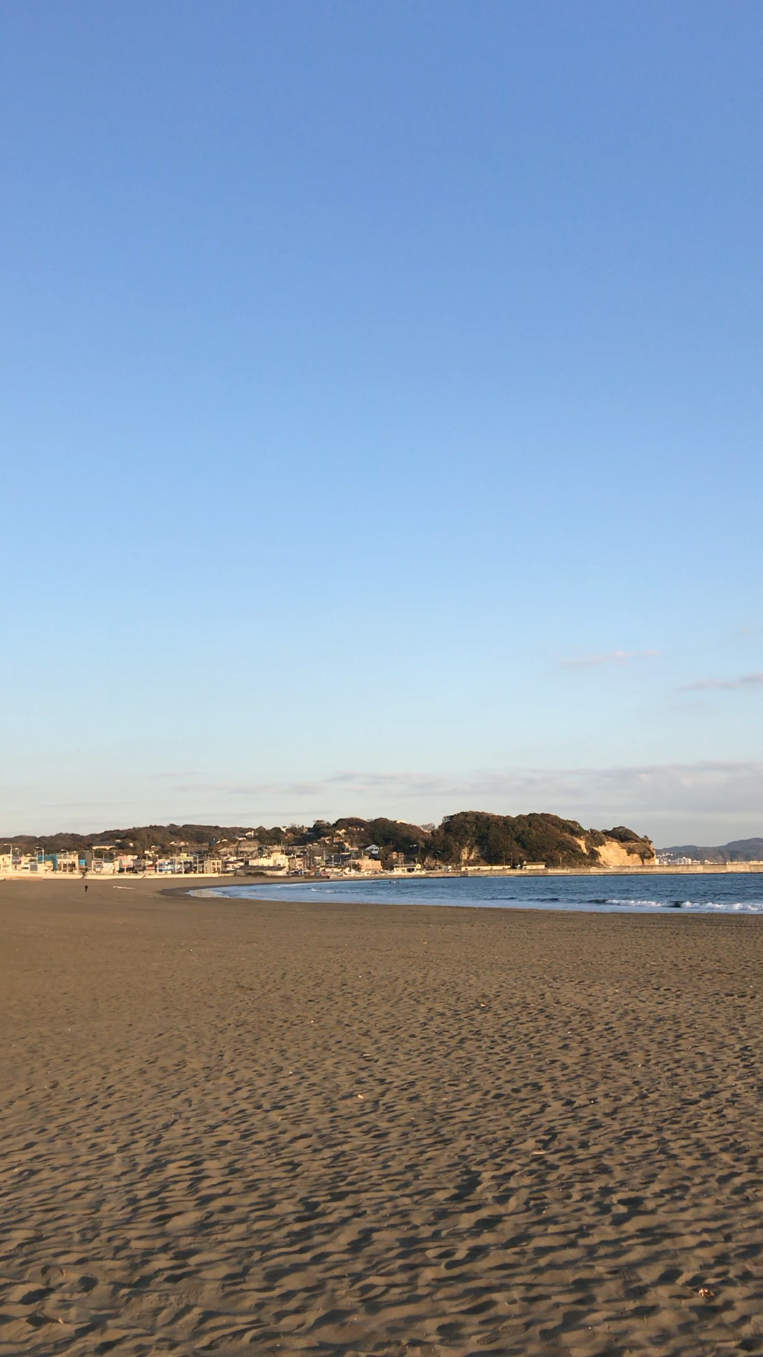 日本镰仓海边漫步