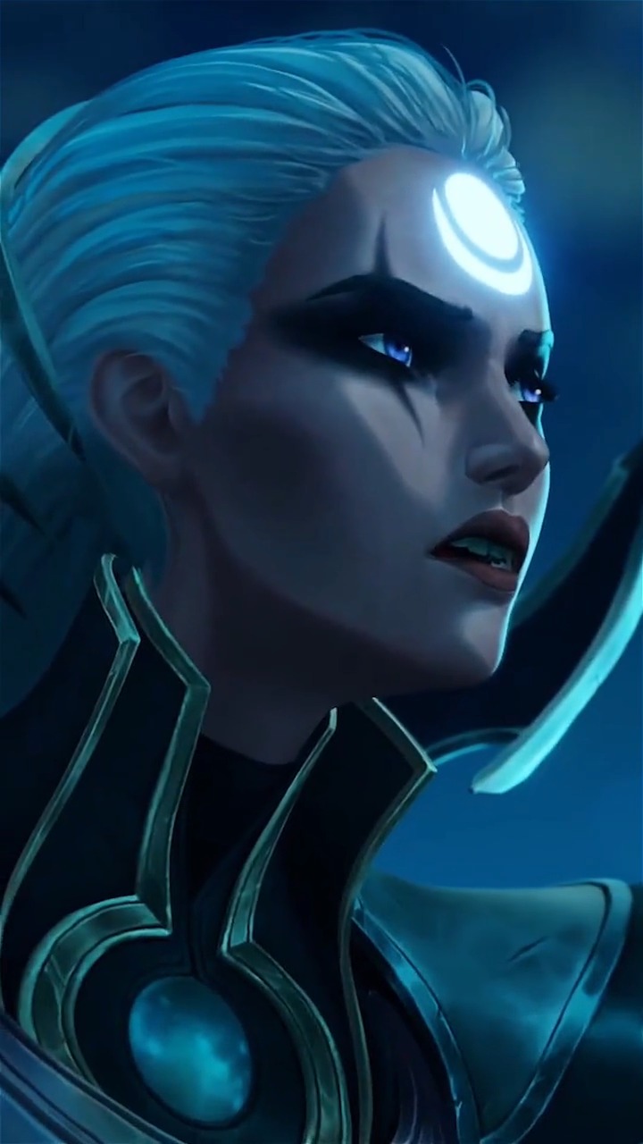 皎月女神,在追逐那皎白之光