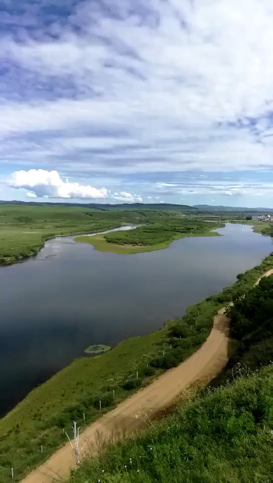 大兴安岭图强林业局九曲十八弯,景色迷人