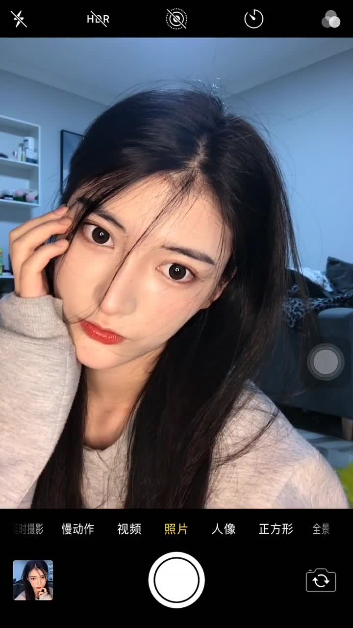 假装是照片