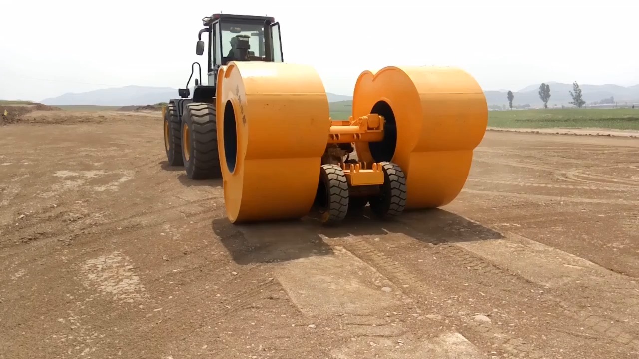 yct25梅花碾是啥冲击碾压设备yct25梅花碾冲击碾压怎么样