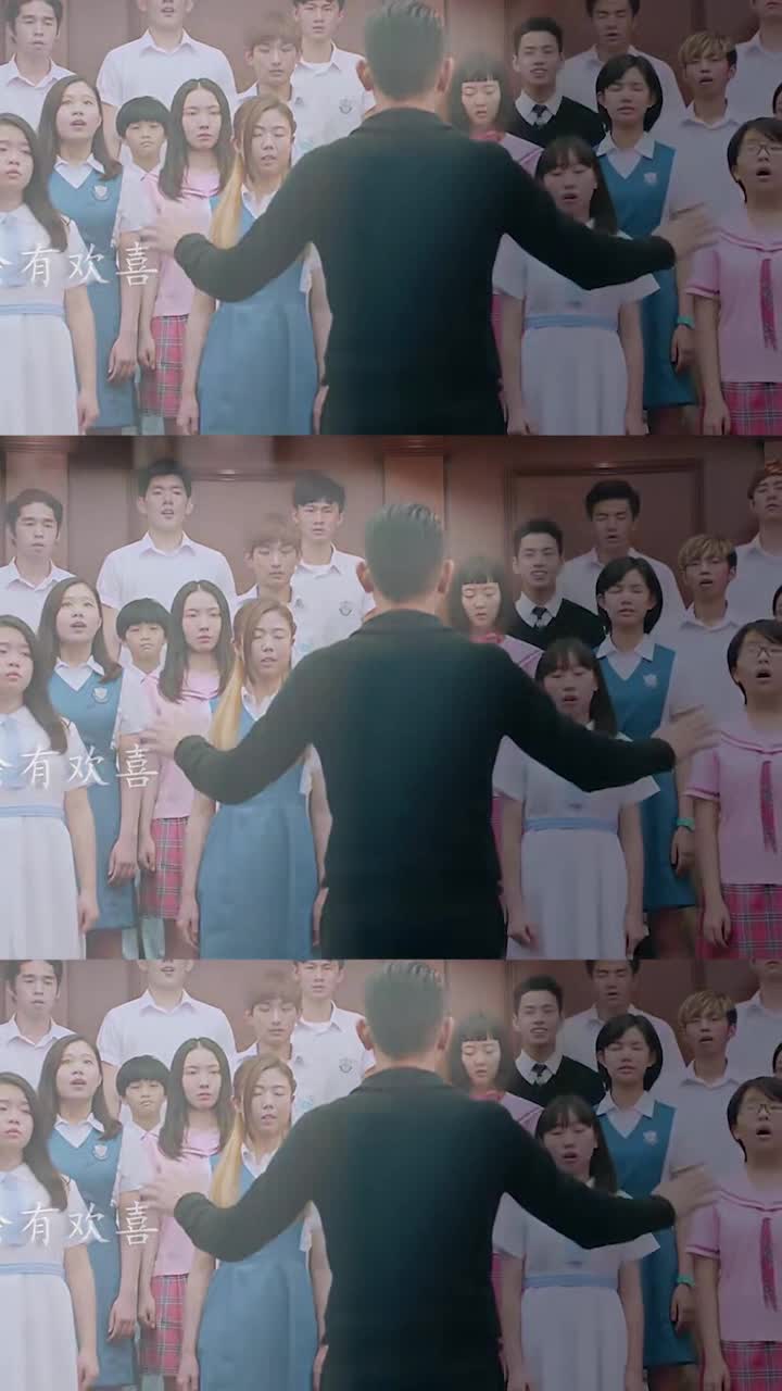 《热血合唱团》,戏中严厉师傅刘德华片场变魔术,看呆小演员