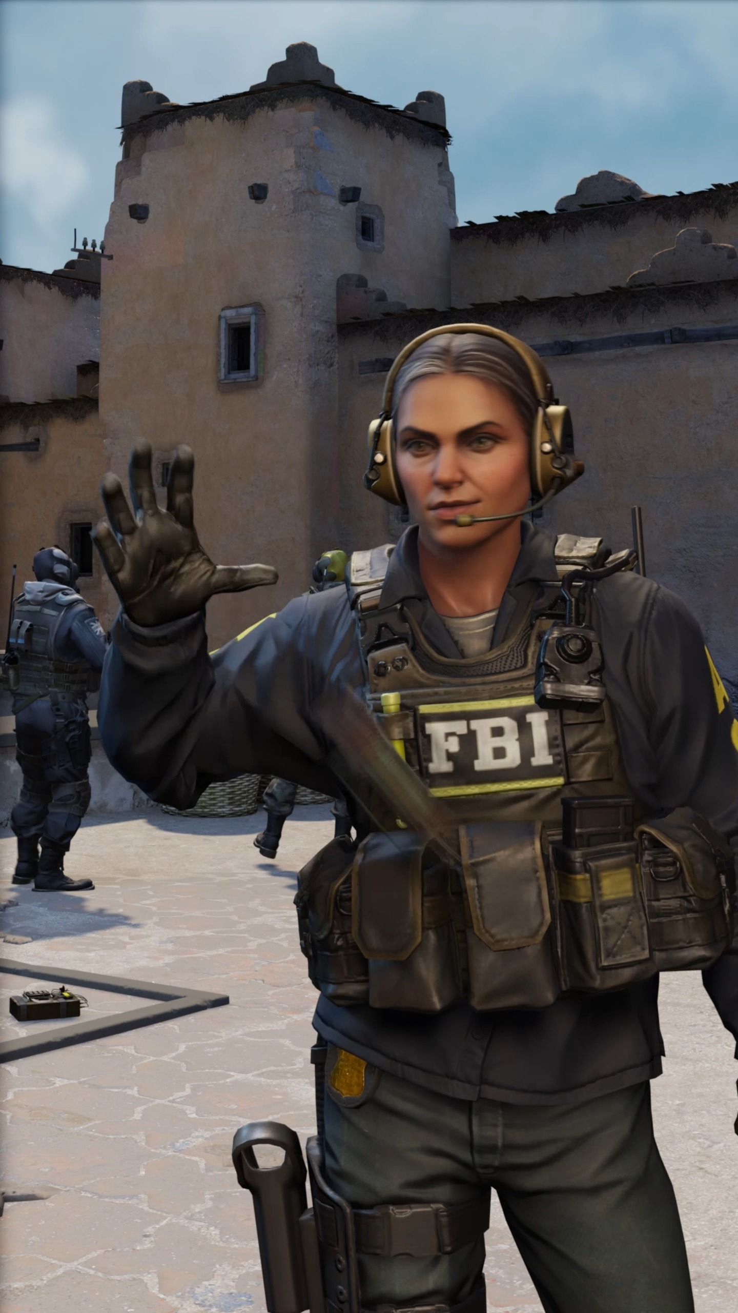 游戏csgo光剑变身ava竟然是女武神