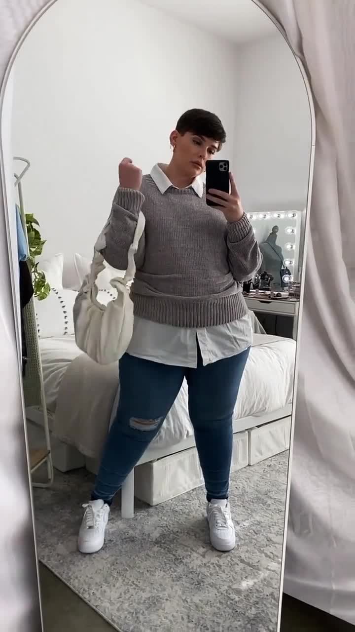 大码胖mm搭配#微胖女人是极品