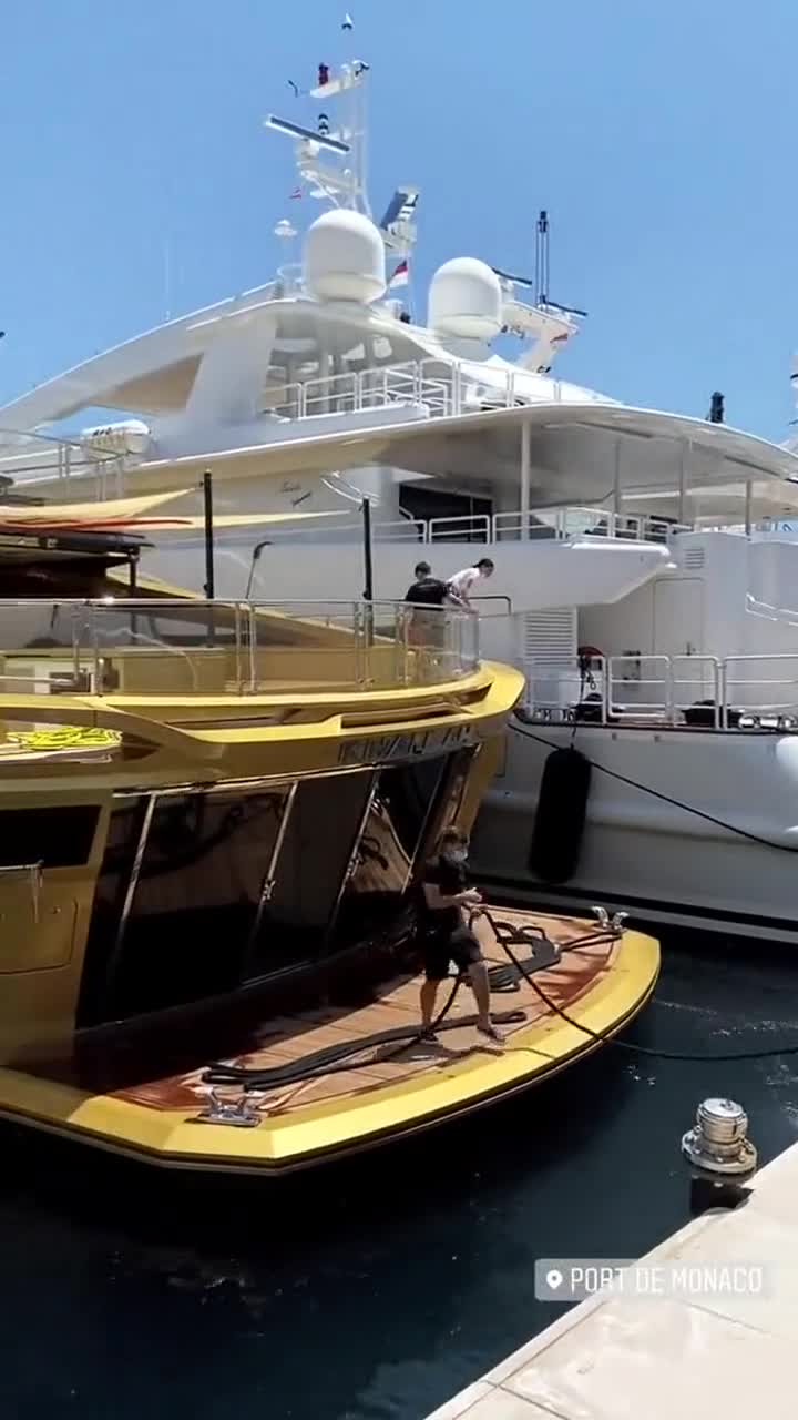 迪拜的豪华游艇,一看外观就知道,只有土豪才买的起!