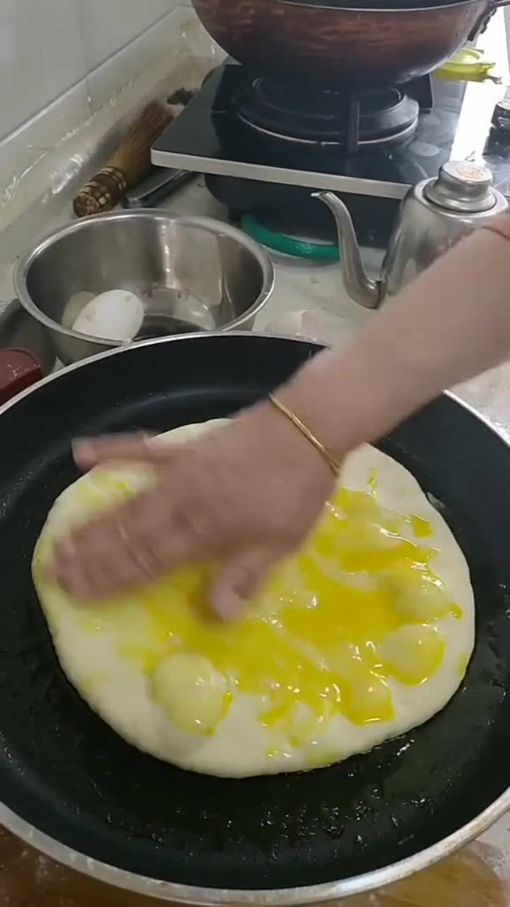 家常鸡蛋灌饼做法!简单易学