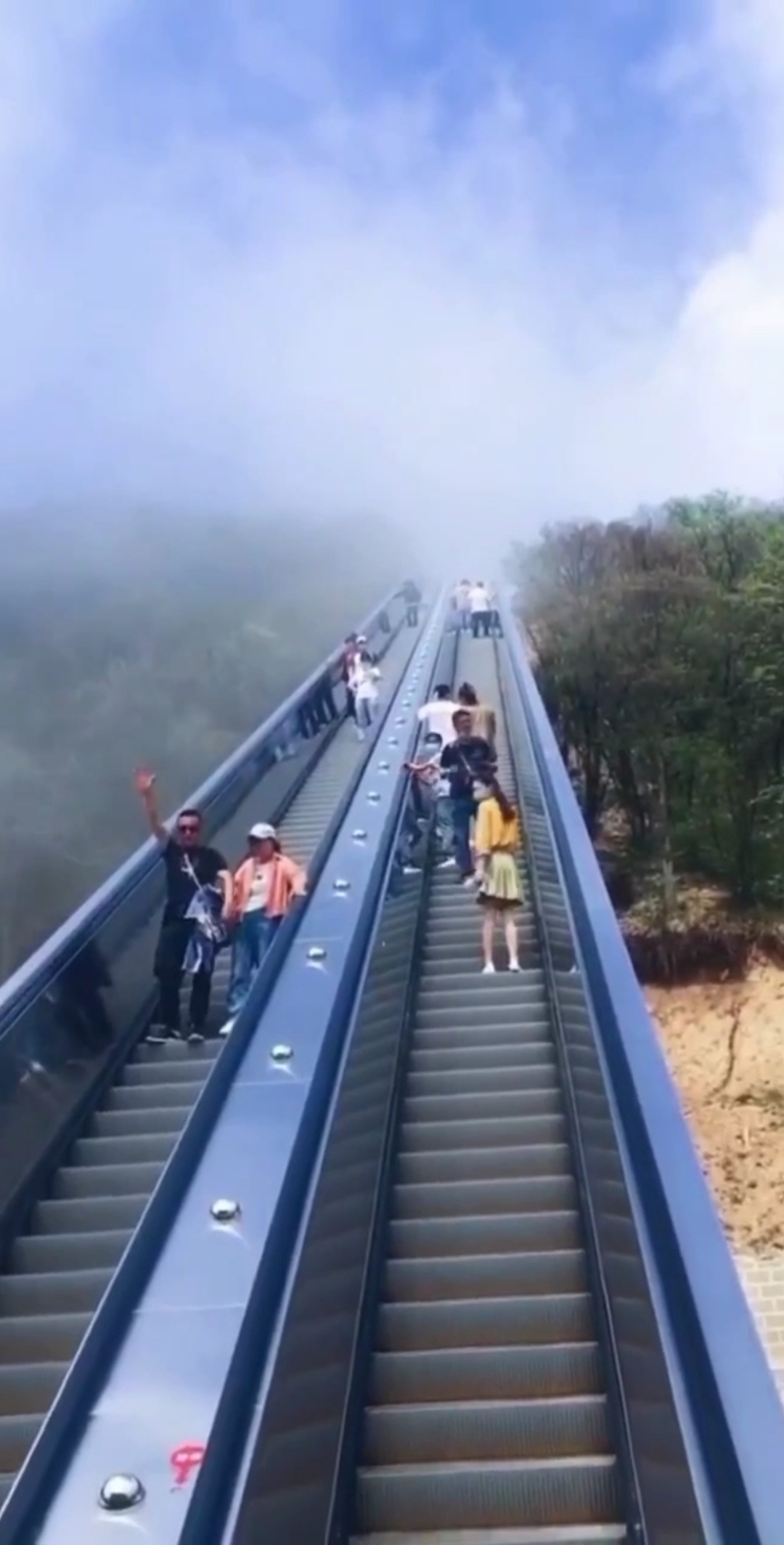 通往天堂的电梯,你敢去吗?