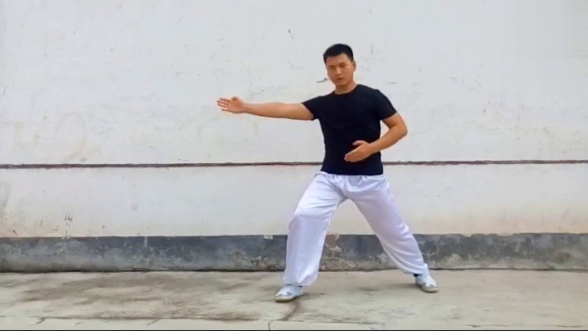 武术基本功,基本步型,弓步的步型与练习方法教学视频
