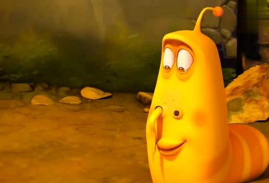 爆笑虫子:大清早的小黄就和鼻屎杠上了,好好笑啊